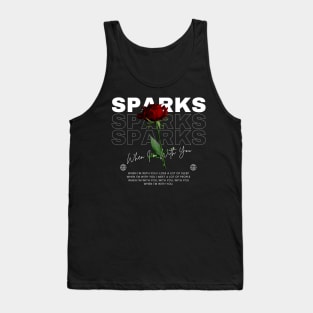 Sparks // Flower Tank Top